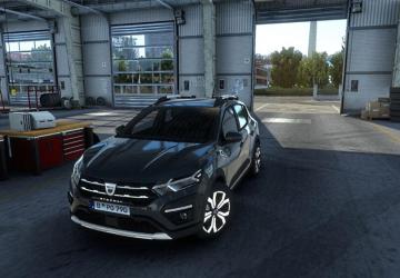 Renault Sandero 2021 version 1.2 for Euro Truck Simulator 2 (v1.48.x)