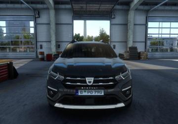 Renault Sandero 2021 version 1.2 for Euro Truck Simulator 2 (v1.48.x)