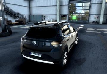 Renault Sandero 2021 version 1.2 for Euro Truck Simulator 2 (v1.48.x)