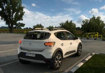 Renault Sandero 2021 version 1.3 for Euro Truck Simulator 2 (v1.49.x)