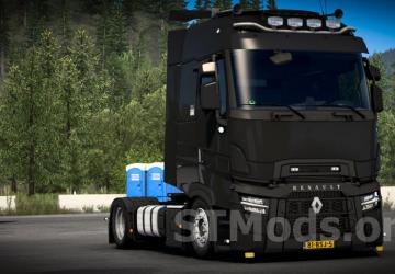 Renault T Range Evo version 1.7 for Euro Truck Simulator 2 (v1.49.x)