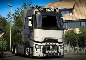 Renault T Range Evo version 2.0 for Euro Truck Simulator 2 (v1.53.x)