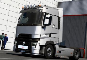 Renault T Range Lights Bars version 1.0 for Euro Truck Simulator 2 (v1.44.x)