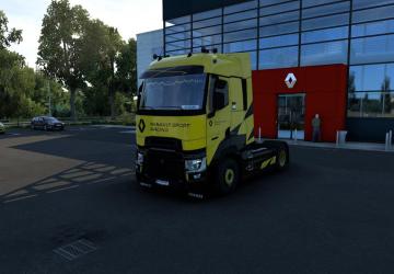 Renault T Reworked version 1.0 for Euro Truck Simulator 2 (v1.43.x)