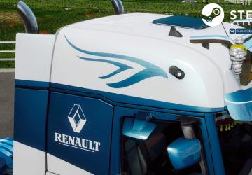 Renault T Sport Skin version 1.0 for Euro Truck Simulator 2 (v1.36.x)