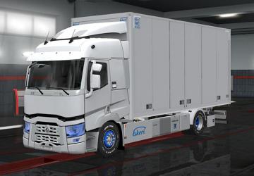 Rigid chassis pack for all SCS trucks version 4.1 for Euro Truck Simulator 2 (v1.44.x)