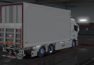 Rigid chassis pack for all SCS trucks version 4.1 for Euro Truck Simulator 2 (v1.44.x)