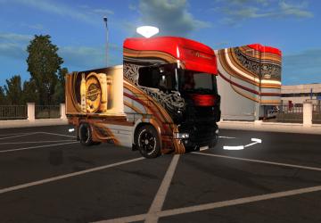 Ristimaa Rommac for Scania RJL version 2.2 for Euro Truck Simulator 2 (v1.38.x)