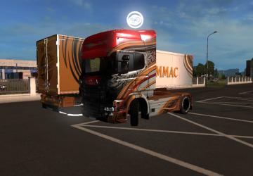 Ristimaa Rommac for Scania RJL version 2.2 for Euro Truck Simulator 2 (v1.38.x)
