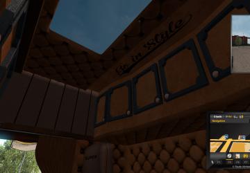 RJL 6 series interior version 1.0 for Euro Truck Simulator 2 (v1.35.x, - 1.39.x)