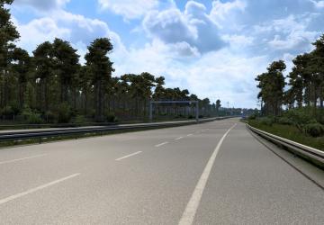 Road Textures HD version 1.0 for Euro Truck Simulator 2 (v1.40.x)