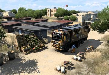 Map Road to Africa version 1.0 for Euro Truck Simulator 2 (v1.47.x)