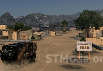 Road to Africa version 1.0.1 for Euro Truck Simulator 2 (v1.48.x)