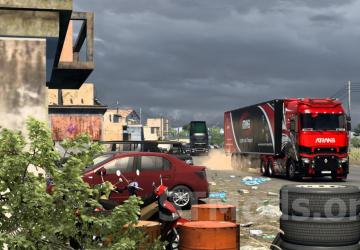 Road to Africa version 1.0.1 for Euro Truck Simulator 2 (v1.48.x)