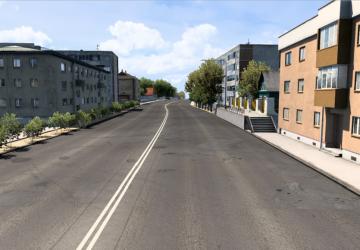 Map Road to Asia version 1.2.1 for Euro Truck Simulator 2 (v1.43.x)