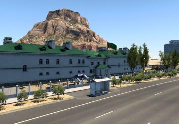 Map Road to Asia version 1.2.1 for Euro Truck Simulator 2 (v1.43.x)