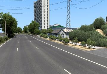 Map Road to Asia version 1.2.1 for Euro Truck Simulator 2 (v1.43.x)