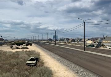 Map Road to Asia version 1.2.1 for Euro Truck Simulator 2 (v1.43.x)