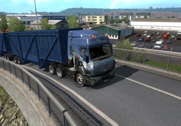 Rodotrem Canavieiro Rodolinea version 1.0 for Euro Truck Simulator 2 (v1.35.x)