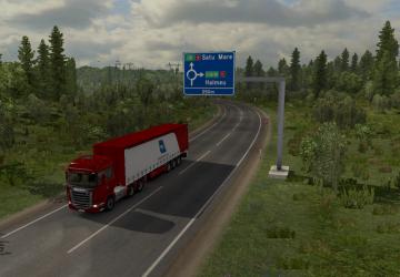 Romania Reworked version 1.2 for Euro Truck Simulator 2 (v1.36.x)