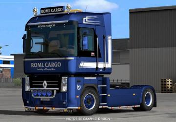 ROML Cargo Deluxe Edition Skinpack version 1.0 for Euro Truck Simulator 2 (v1.34.x)