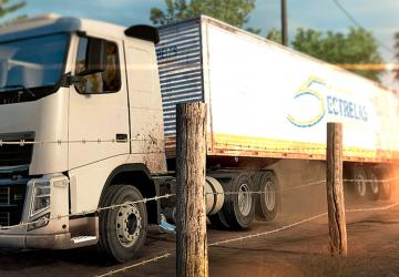 Rotas Brasil version 1.1 for Euro Truck Simulator 2 (v1.43.x)
