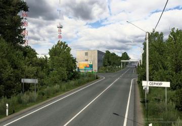 Map Rus Centry Map version 1.8 for Euro Truck Simulator 2 (v1.54.x, 1.55.x)