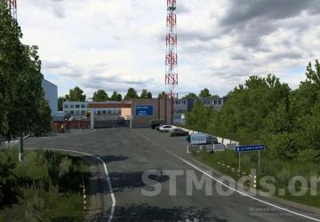 Rus Centry Map version 1.8.1 for Euro Truck Simulator 2 (v1.55.x)