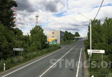 Rus Centry Map version 1.8.1 for Euro Truck Simulator 2 (v1.55.x)