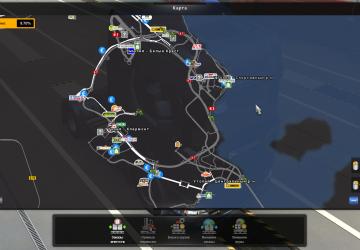 Russian Language Pack for Grand Utopia Map v1.02 for Euro Truck Simulator 2 (v1.41.x, 1.42.x)