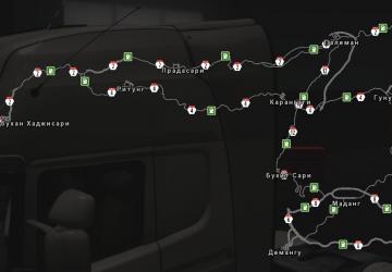 PJ Indo Map Russian Localization version 1.0 for Euro Truck Simulator 2 (v1.35.x)