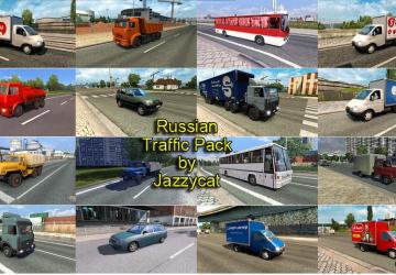 Russian Traffic Pack version 4.0 for Euro Truck Simulator 2 (v1.43.x)