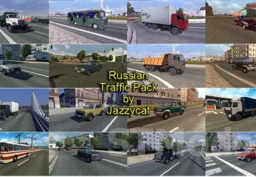 Russian Traffic Pack version 4.3.2 for Euro Truck Simulator 2 (v1.48.x)