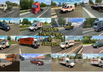 Russian Traffic Pack version 4.3.2 for Euro Truck Simulator 2 (v1.48.x)