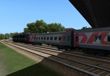 Russian trains for Russia map version 1.0 for Euro Truck Simulator 2 (v1.40.x, - 1.42.x)