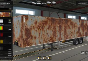 Rusty Skin Pack DAF XF105 version 1.0 for Euro Truck Simulator 2 (v1.37.x, 1.38.x)