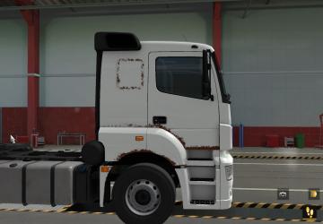 Rusty Skin for Kamaz 5490 Neo/65206 version 1.0 for Euro Truck Simulator 2 (v1.35.x, - 1.43.x)