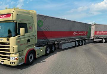Sams Real Curtains version 2.5 for Euro Truck Simulator 2 (v1.35.x, - 1.43.x)