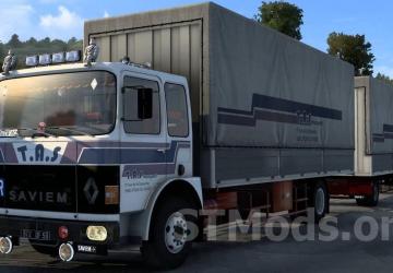 Saviem PS30 version 1.2 for Euro Truck Simulator 2 (v1.54.x)