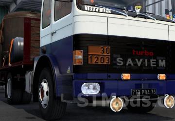 Saviem PS30 version 1.2 for Euro Truck Simulator 2 (v1.54.x)