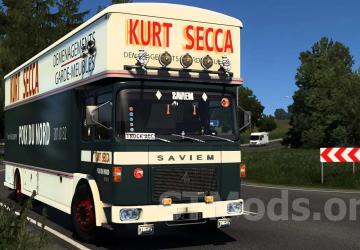 Saviem SM version 1.3 for Euro Truck Simulator 2 (v1.54.x)