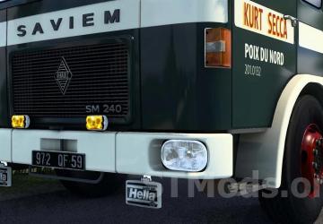 Saviem SM version 1.3 for Euro Truck Simulator 2 (v1.54.x)