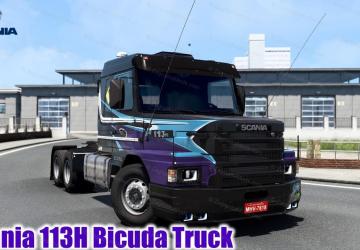 Scania 113H Bicuda version 1.2 for Euro Truck Simulator 2 (v1.42.x, 1.43.x)
