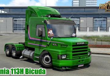Scania 113H Bicuda version 1.2 for Euro Truck Simulator 2 (v1.42.x, 1.43.x)