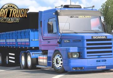 Scania 113H Bicuda version 1.2 for Euro Truck Simulator 2 (v1.42.x, 1.43.x)