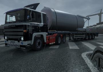 Scania 141 V8 MTG version 1.0 for Euro Truck Simulator 2 (v1.35.x)