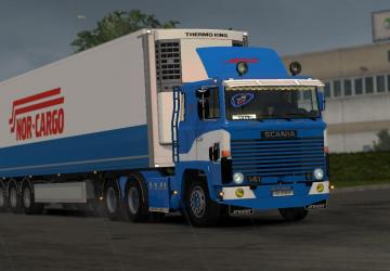 Scania 141 V8 MTG version 1.0 for Euro Truck Simulator 2 (v1.35.x)