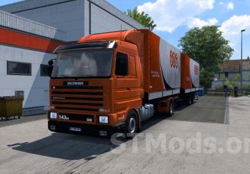 Scania 143m version 6.1 for Euro Truck Simulator 2 (v1.49.x)