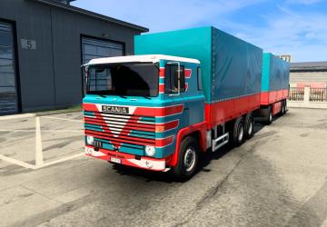 Scania 1 Series version 2.5 for Euro Truck Simulator 2 (v1.42.x, 1.43.x)