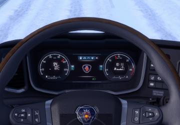 Scania 2016 Improved Dashboard version 1.0 for Euro Truck Simulator 2 (v1.43.x)